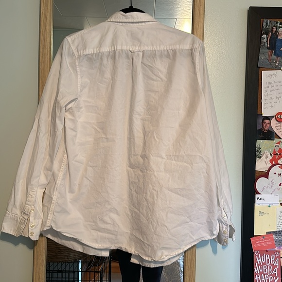 Lands end white button down - Picture 4 of 4